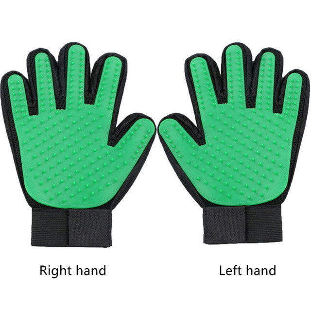 Silicone Grooming Gloves for Dogs and Cats