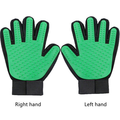 Silicone Grooming Gloves for Dogs and Cats
