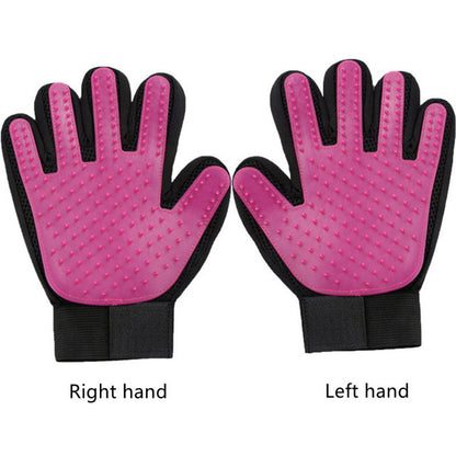 Silicone Grooming Gloves for Dogs and Cats