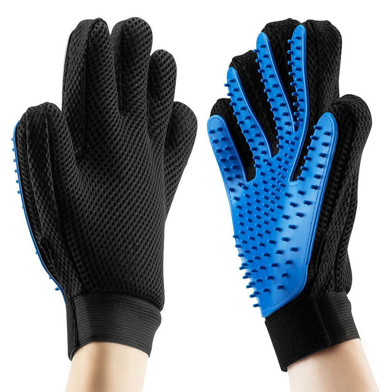 Silicone Grooming Gloves for Dogs and Cats