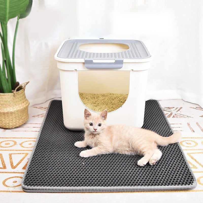 EVA Double-Layer Removable Cat Litter Mat