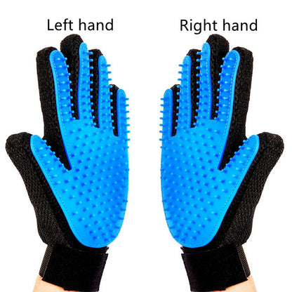 Silicone Grooming Gloves for Dogs and Cats