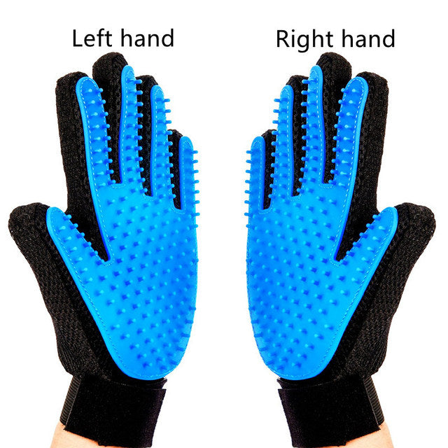 Silicone Grooming Gloves for Dogs and Cats