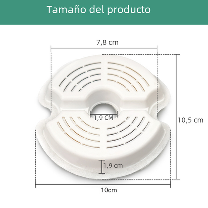 Cat Water Fountain with Multi-Filter System and Steel