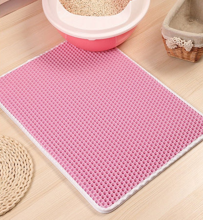 EVA Double-Layer Removable Cat Litter Mat