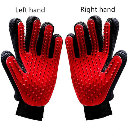 Silicone Grooming Gloves for Dogs and Cats