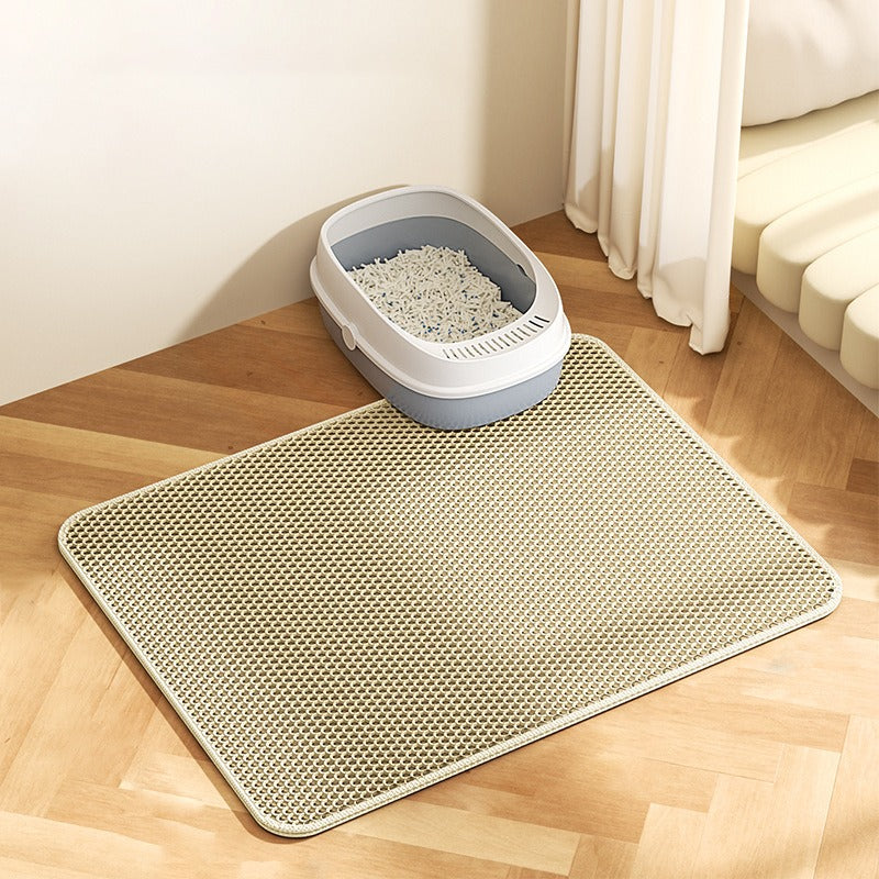 EVA Double-Layer Removable Cat Litter Mat