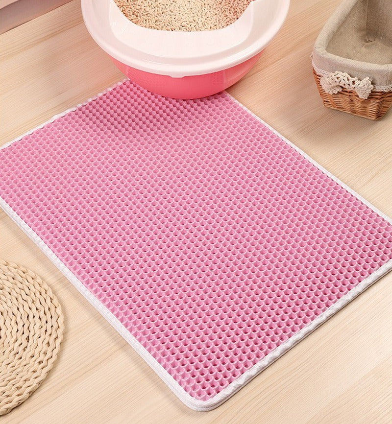 EVA Double-Layer Removable Cat Litter Mat